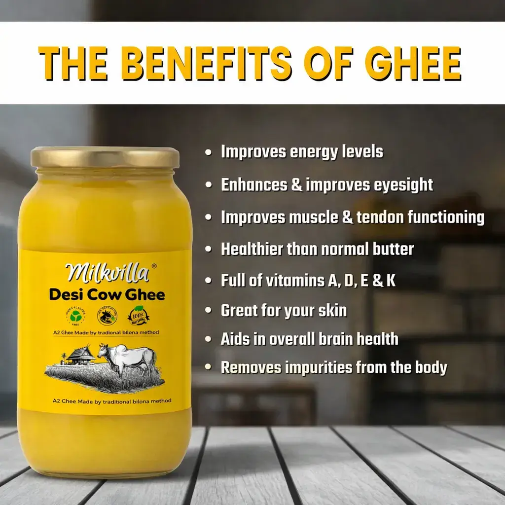 Milkvilla Pure A2 Desi Cow Ghee - Image 4