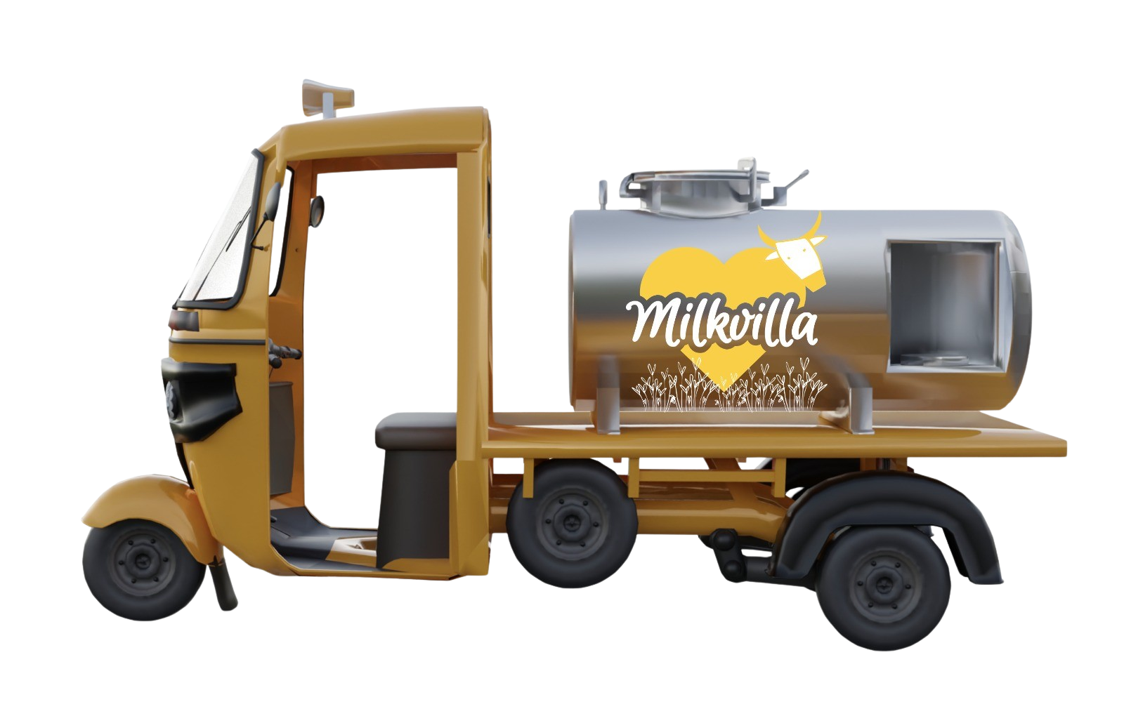 Milkvilla delivery cart